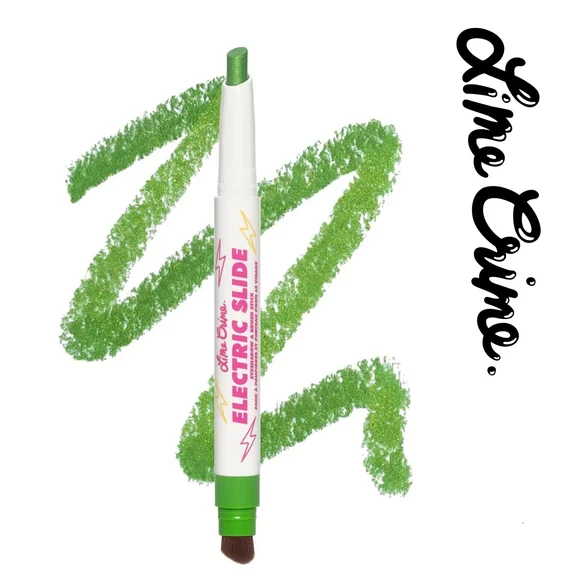 Lime Crime Electric Slide Green Party Marker - Picture 2 of 5